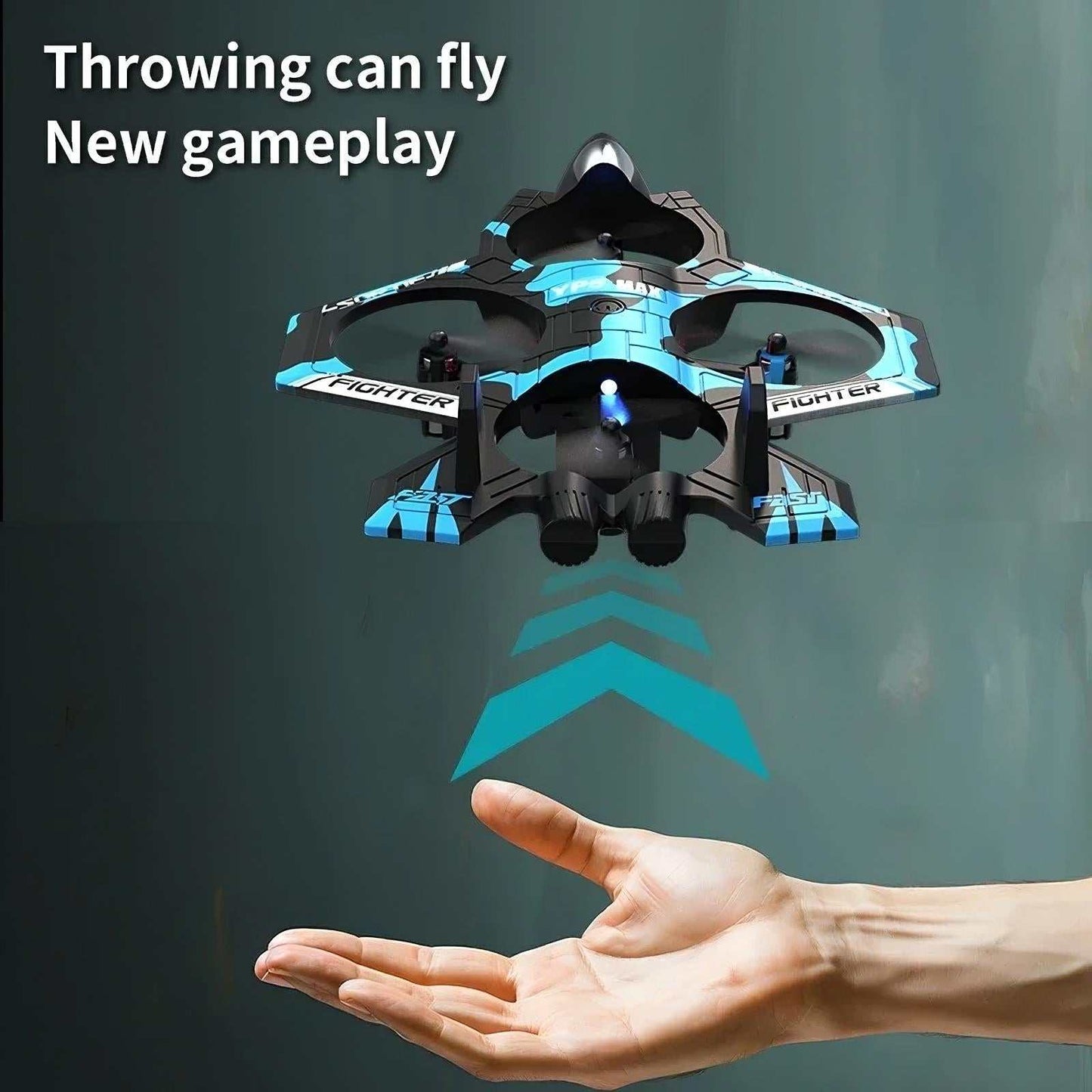 RC Foam Fighter Drone for Kids – Easy Control, Crash-Resistant Airplane