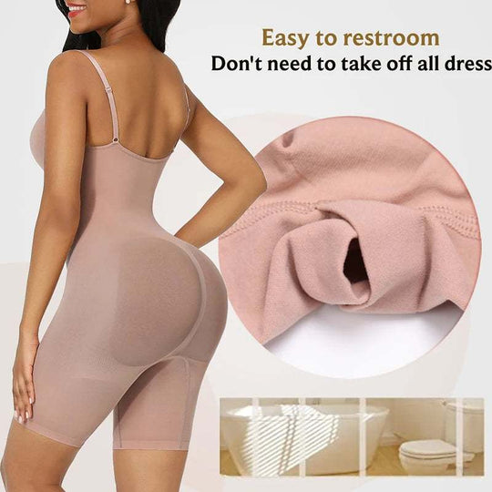 Full Body Shapewear Bodysuit – Waist Slimming, Tummy Control & Curve Enhancing Shaper