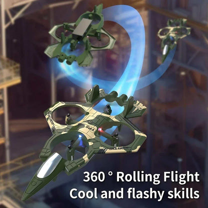 RC Foam Fighter Drone for Kids – Easy Control, Crash-Resistant Airplane