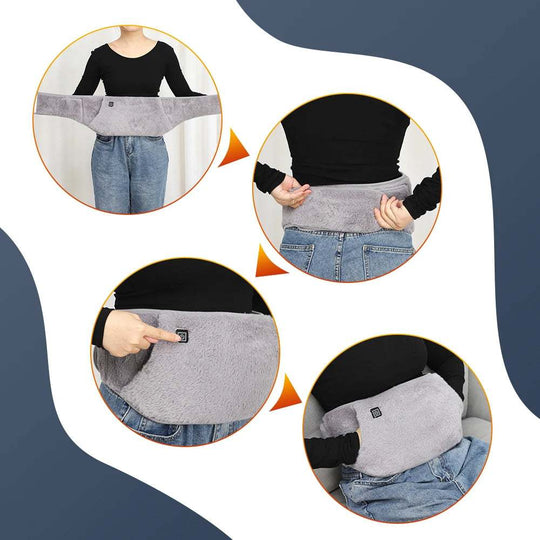 Electric Heating Waist Belt – Targeted Heat Therapy for Instant Pain Relief