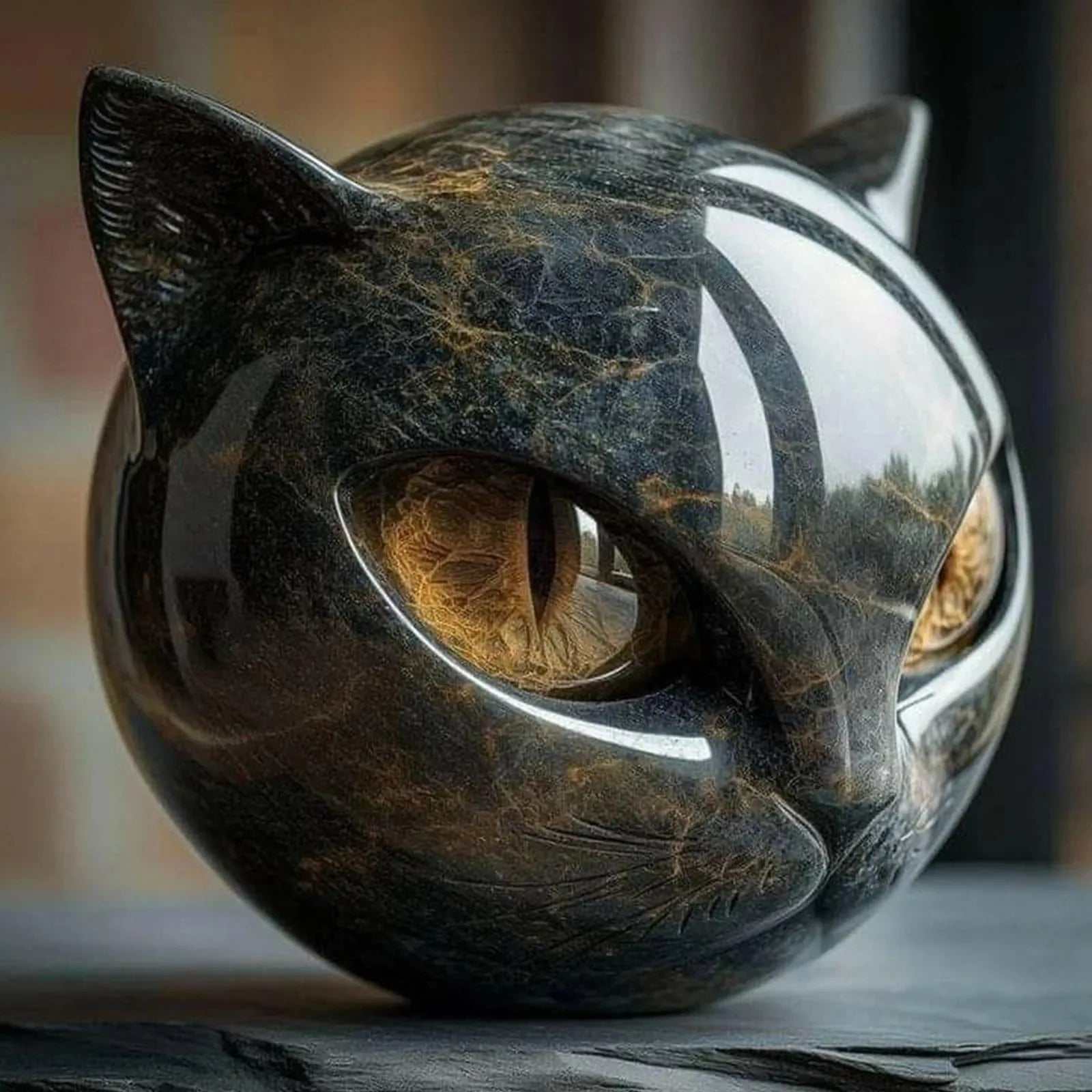 Decorative Black Cat