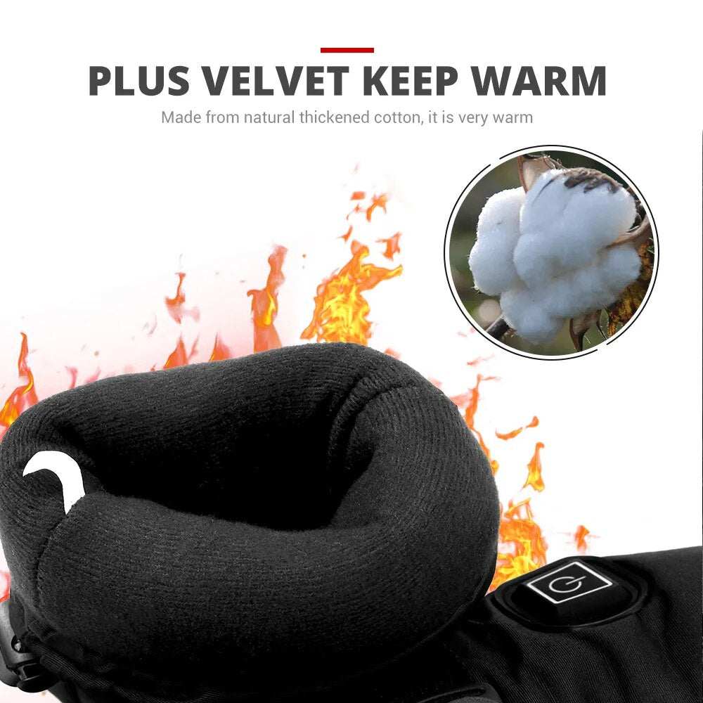 Premium Electric Heated Gloves – All-Day Warmth for Work, Sports & Travel