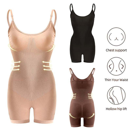 Full Body Shapewear Bodysuit – Waist Slimming, Tummy Control & Curve Enhancing Shaper